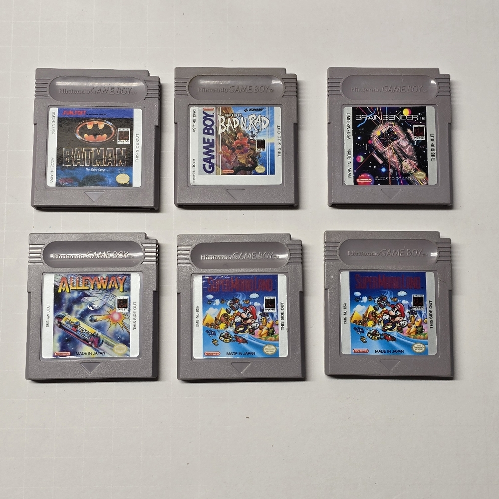 Lot Of 6 Nintendo Game Boy Games W/Clear Protectant Covers Untested "READ". - Picture 10 of 11